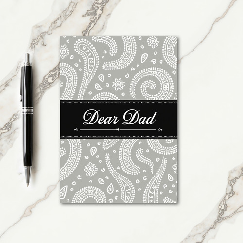 Elegant Dear Dad Fathers Day Card