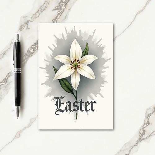 Elegant Easter Bloom Card