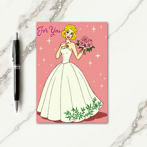 Elegant Figure Mothers Day Card