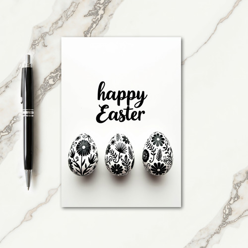 Elegant Floral Wishes Card