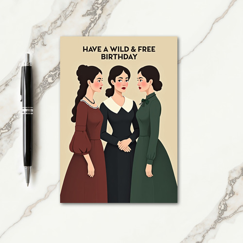 Elegant Ladies Birthday Card