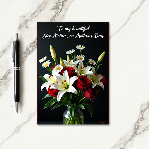 Elegant Lilies Mother Card