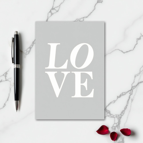 Elegant Love Graphic Card
