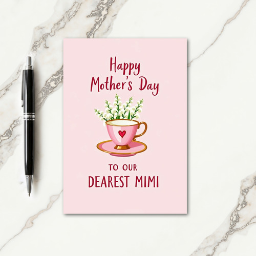 Elegant Mimi Mothers Day Card