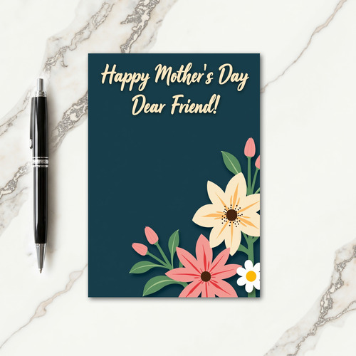 Elegant Mom Appreciation Day Card