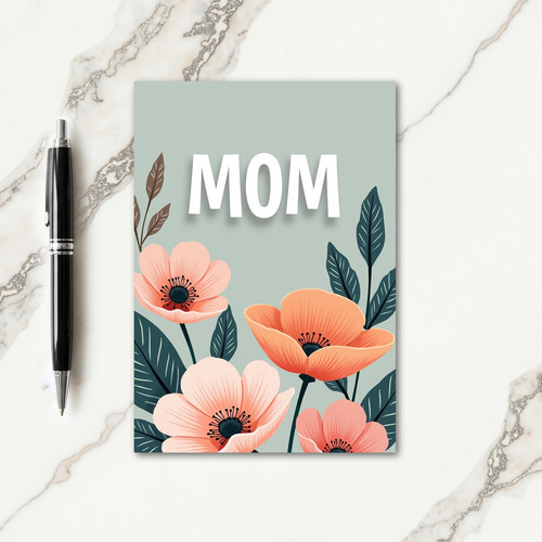 Elegant Mom Mothers Day Card