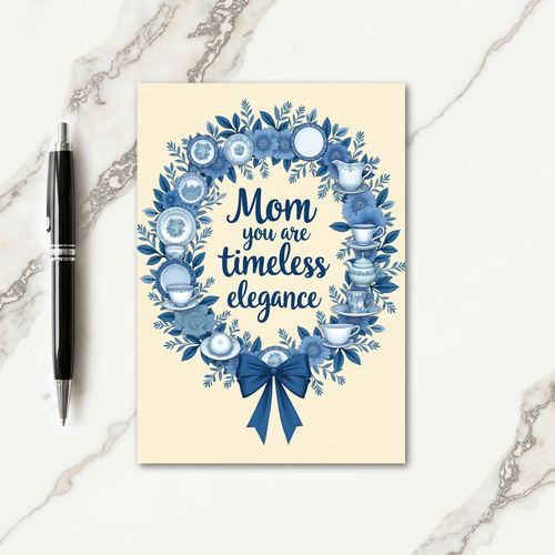 Elegant Mom Tribute Card