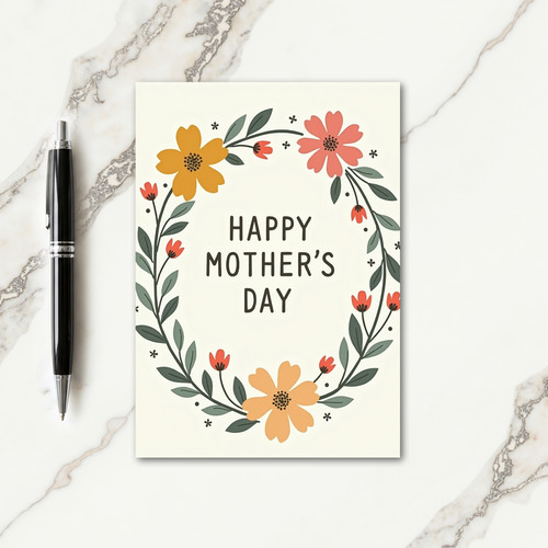 Elegant Mothers Day Accent Card