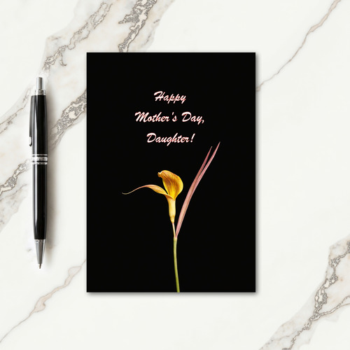 Elegant Mothers Day Arum Card