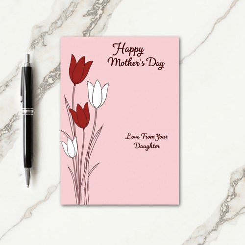 Elegant Mothers Day Ascent Card