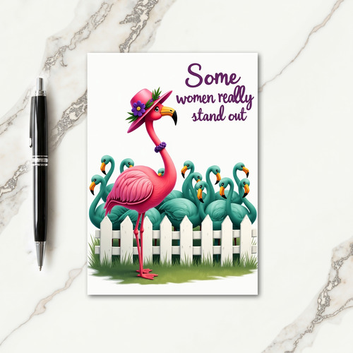 Elegant Mothers Day Bird Art Card