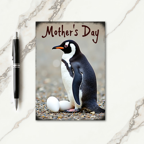 Elegant Mothers Day Bird Card
