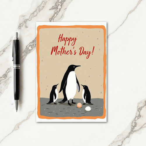 Elegant Mothers Day Birds Card
