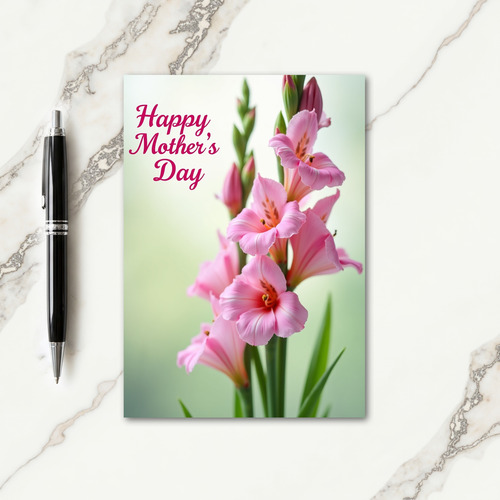 Elegant Mothers Day Bloom Card