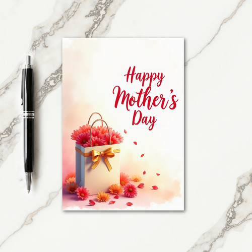Elegant Mothers Day Blooms Card