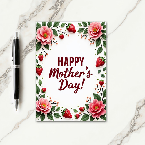 Elegant Mothers Day Card