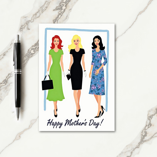 Elegant Mothers Day Celebration Card