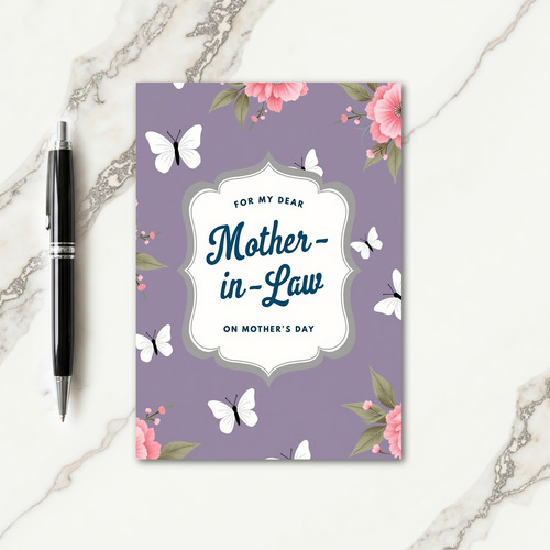 Elegant Mothers Day Invite Card
