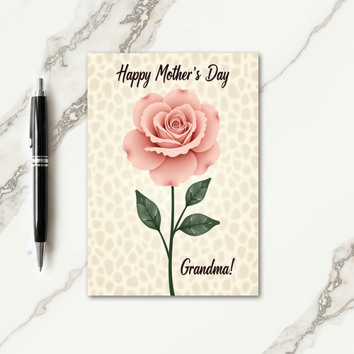 Elegant Mothers Day Keepsake Card