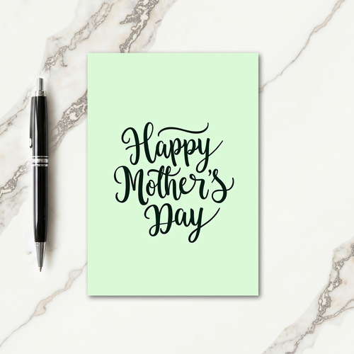 Elegant Mothers Day Letter Card