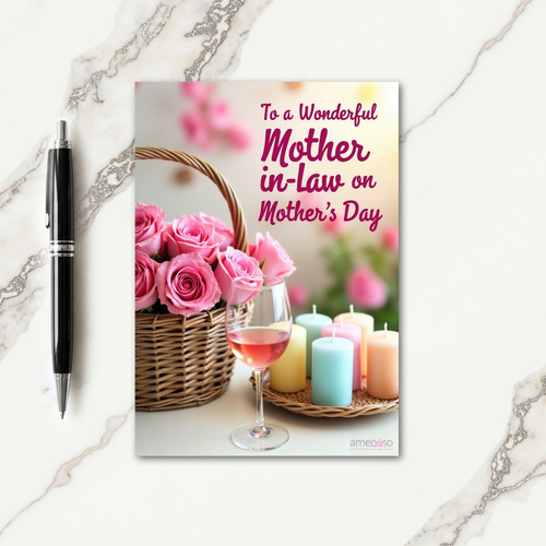 Elegant Mothers Day Light Card