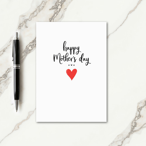 Elegant Mothers Day Love Art Card