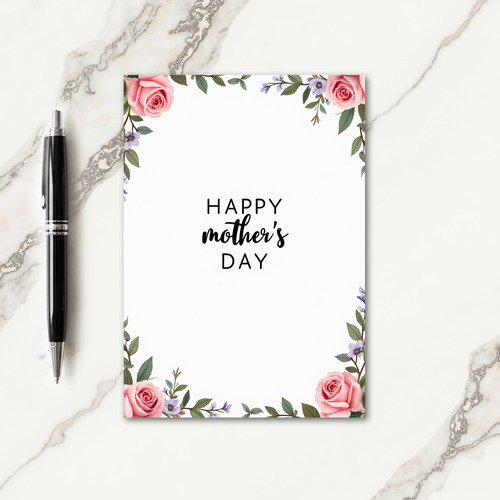 Elegant Mothers Day Love Card
