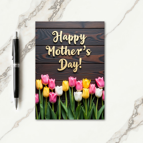 Elegant Mothers Day Message Card