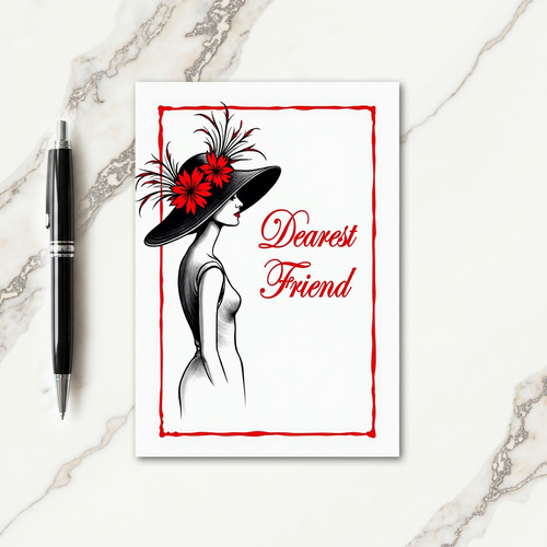 Elegant Mothers Day Profile Card