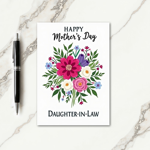 Elegant Mothers Day Serif Card