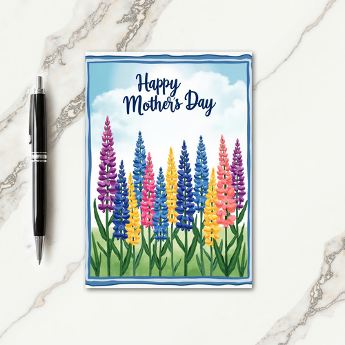 Elegant Mothers Day Spring Card