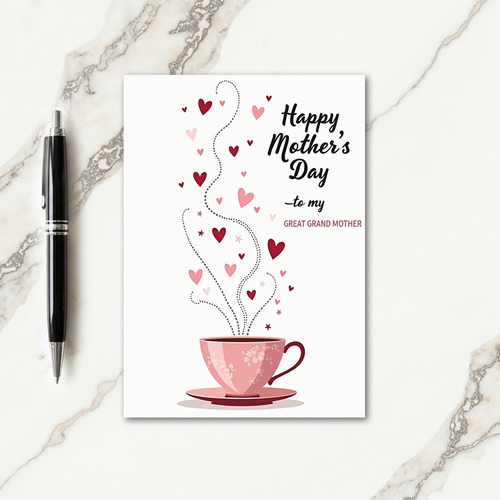 Elegant Mothers Day Steam Card