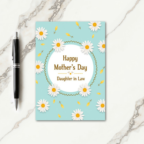 Elegant Mothers Day Sun Card