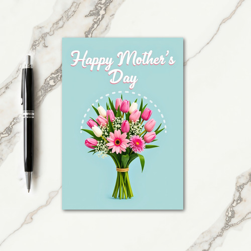 Elegant Mothers Day Tulips Card