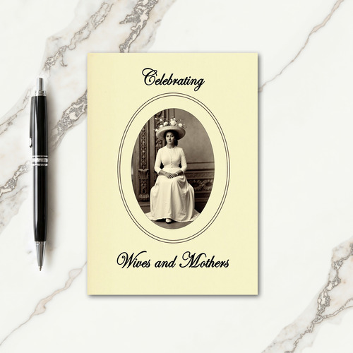 Elegant Mothers Day Woman Card