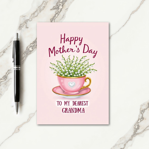Elegant Mothers Love Day Card