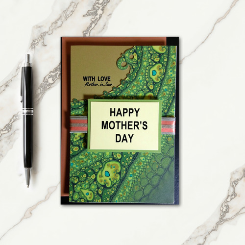 Elegant Mothers Love Theme Card