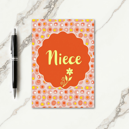 Elegant Niece Mothers Day Card