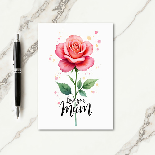 Elegant Petals Mothers Day Card