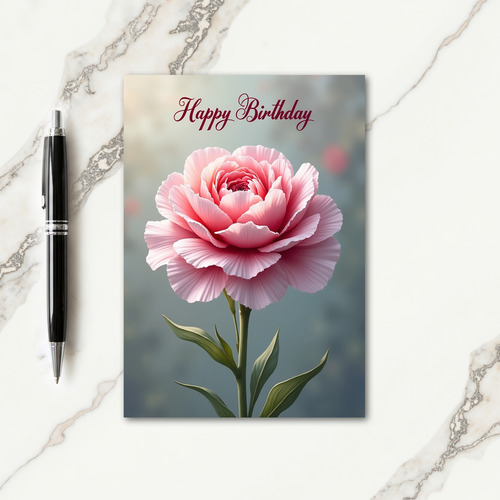 Elegant Rose Blossom Card