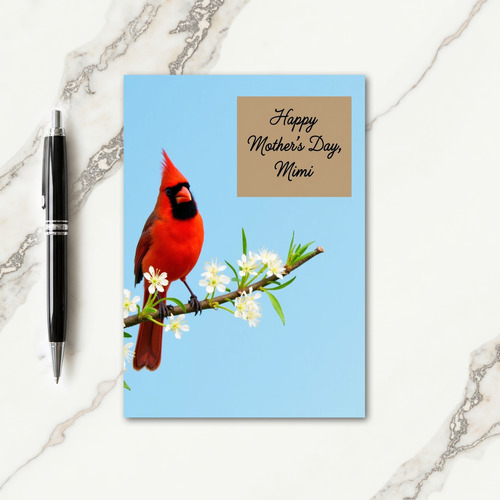 Elegant Script Mothers Day Wish Card