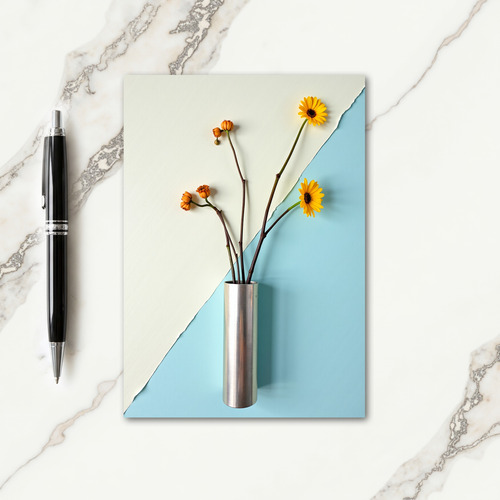 Elegant Stems Mothers Day Card