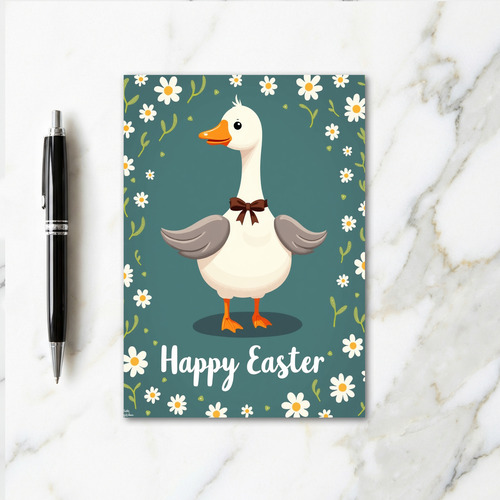 Elegant Water Bird Spring Card