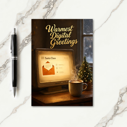 Email Christmas Greetings Card