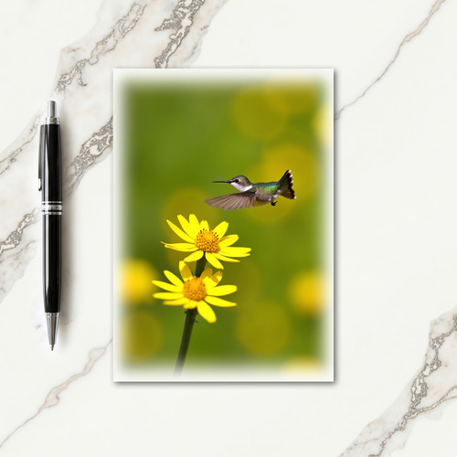 Emerald Bird Floral Mothers Day Card