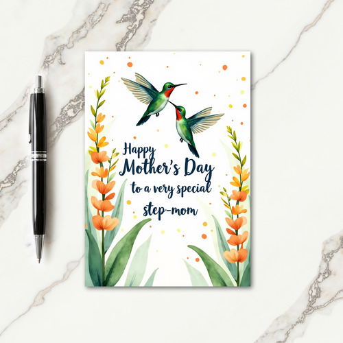 Emerald Bird Mothers Card