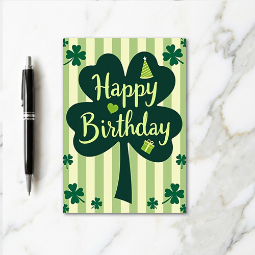 Emerald Birthday Wishes Card