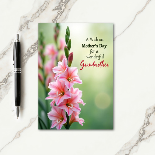 Emerald Buds Mothers Day Card