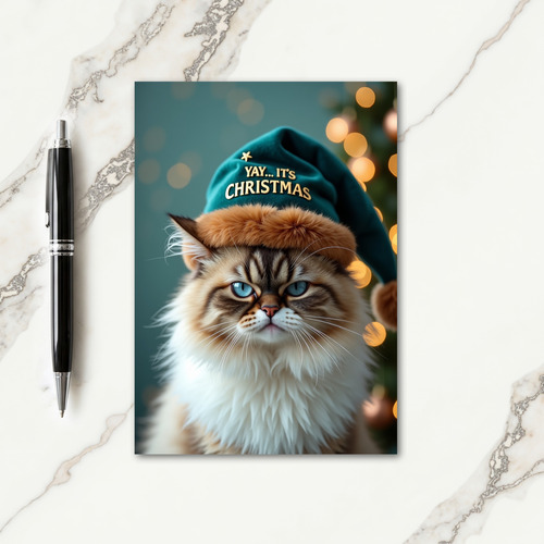Emerald Cap Christmas Card