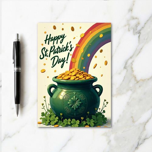 Emerald Coins Luck Card